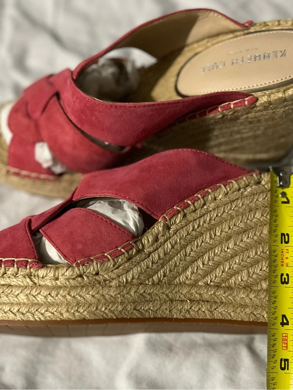 Coral Wedge Espadrille Sandals